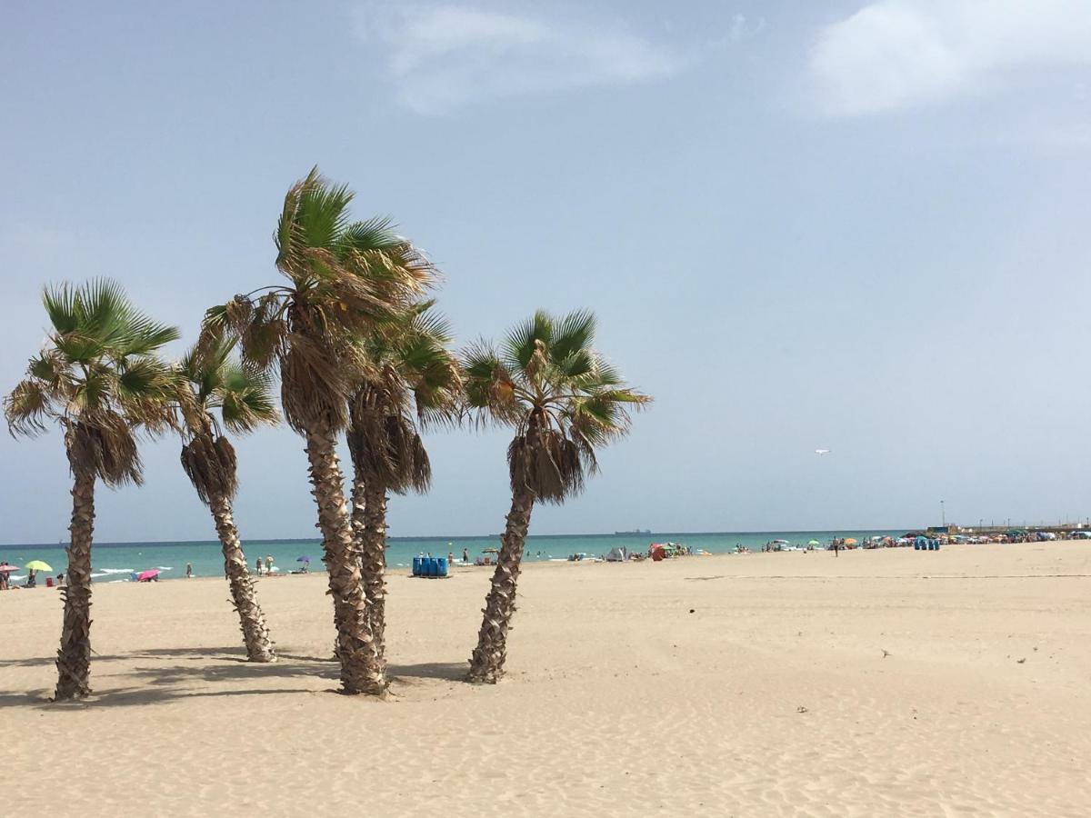 Fantastico Bajo Con Jardin En Playa De Canet Canet d'En Berenguer Exterior photo